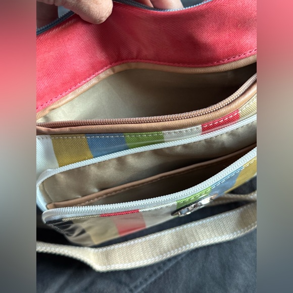 Giani Bernini multicolored striped adjustable bag - Picture 14 of 14